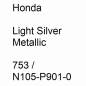 Preview: Honda, Light Silver Metallic, 753 / N105-P901-0.